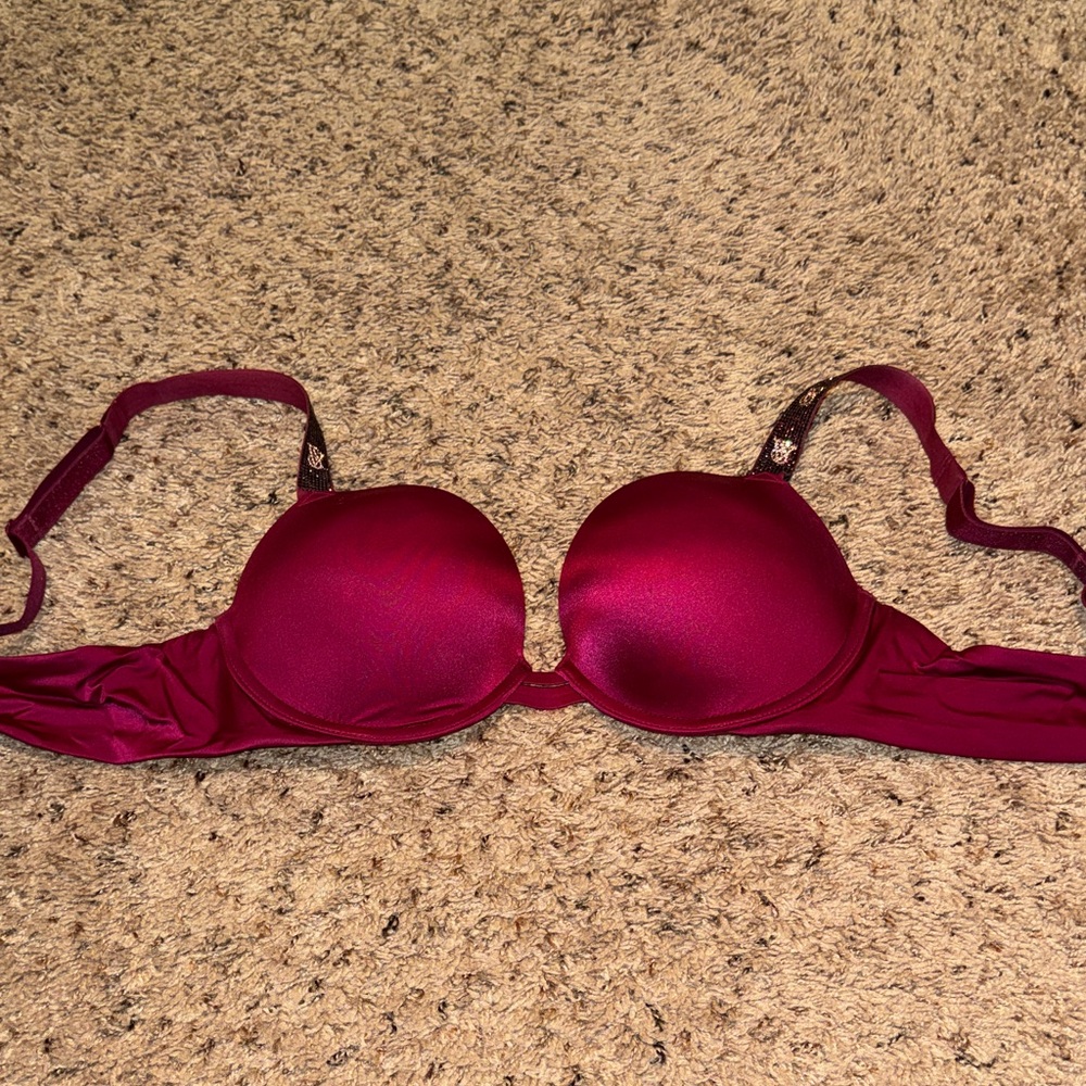 Victoria's Secret Deep Red Bra